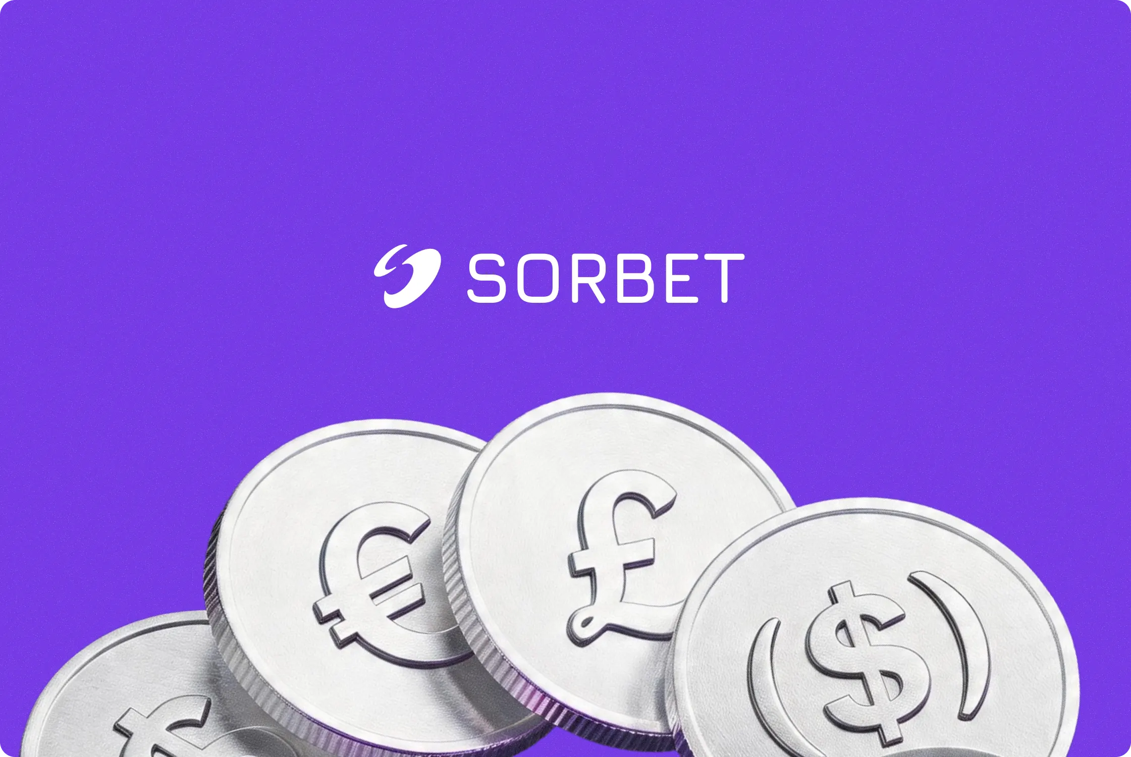 Sorbet website hero section