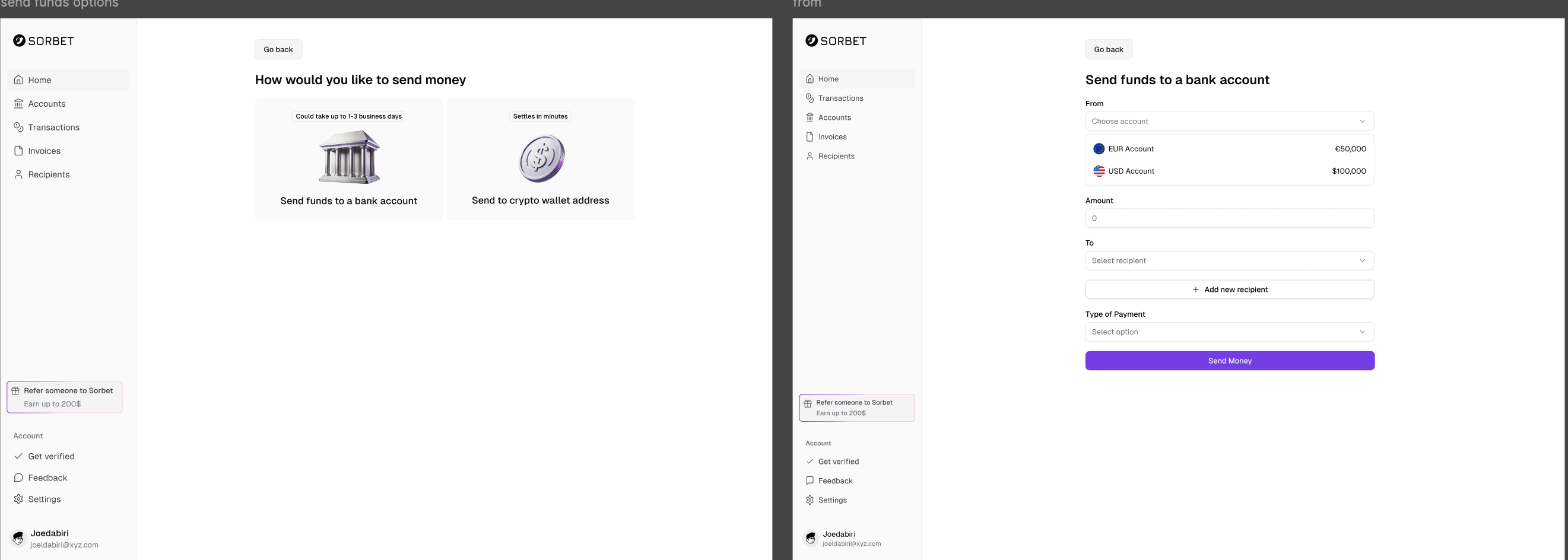 Exploration 1, Traditional form layout