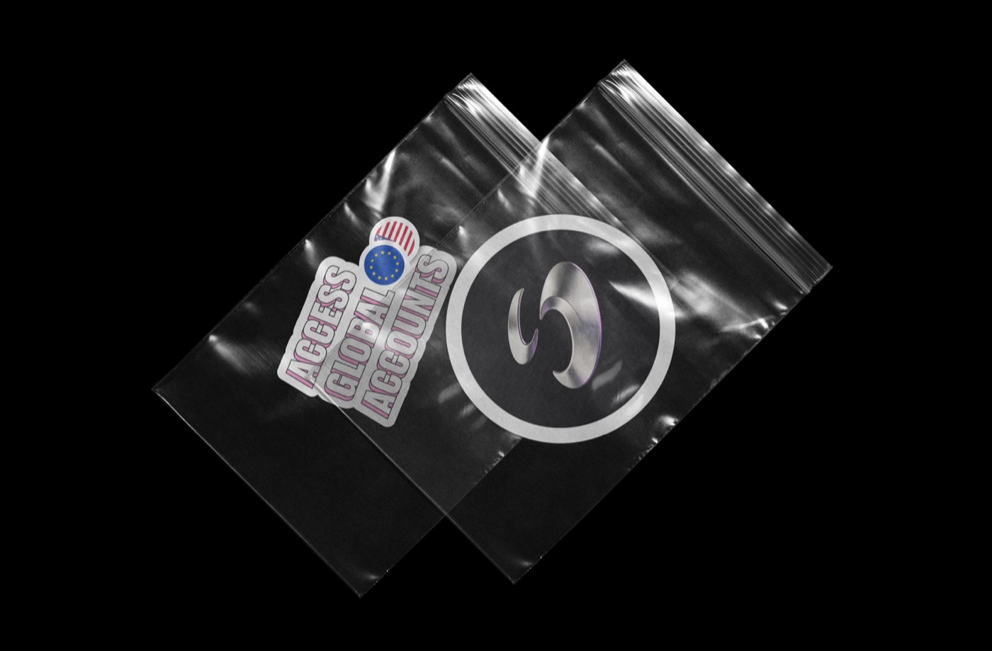Sorbet stickers on laptop — Urdu script and brand logo