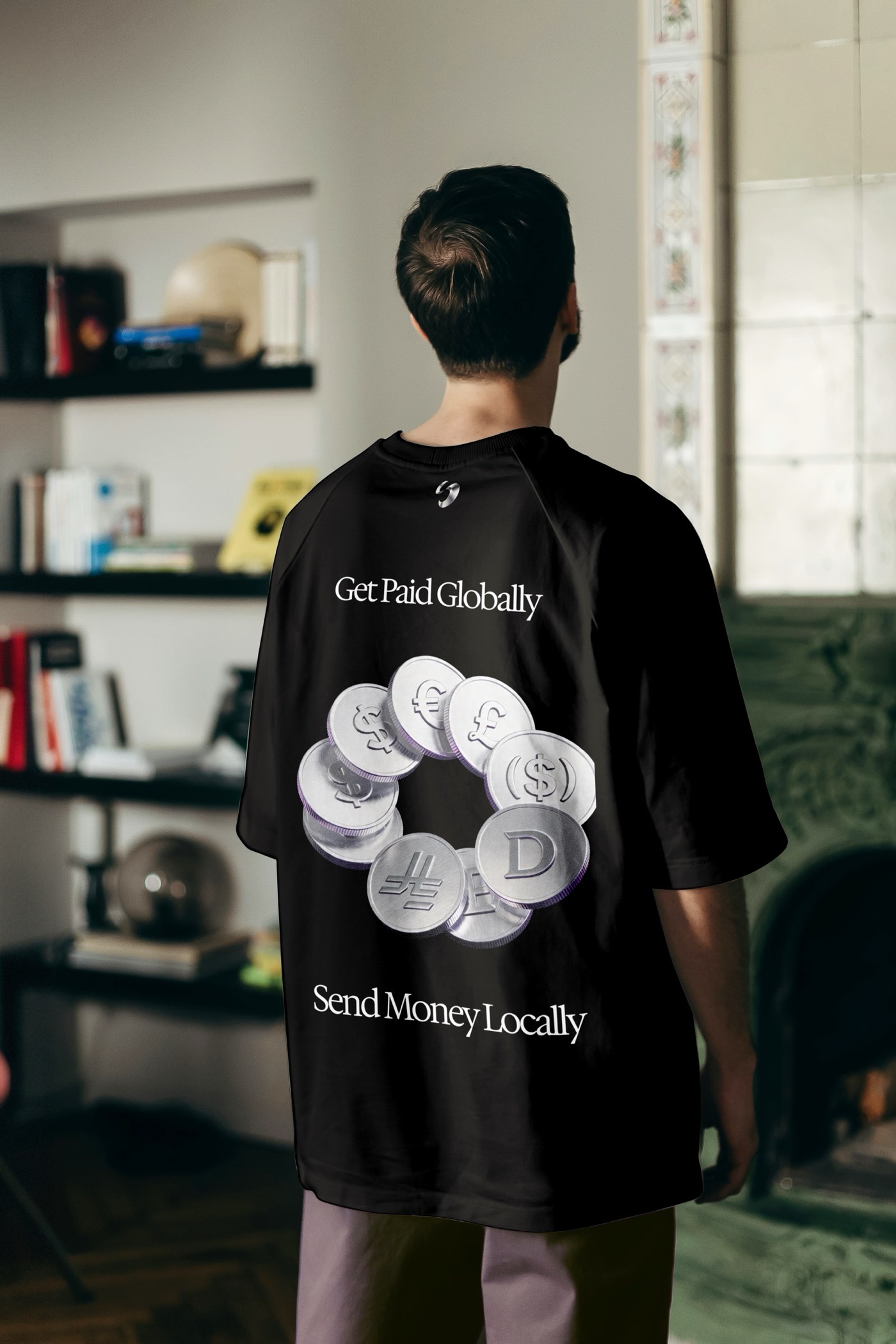 Oversized t-shirt — Get Paid Globally, Send Money Locally